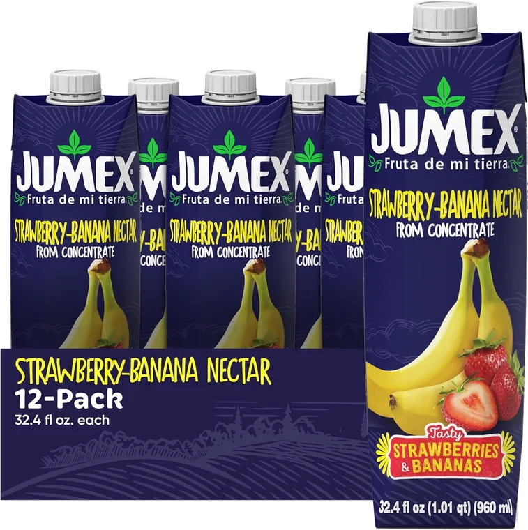 Jumex néctar fresa-plátano, 12 pack