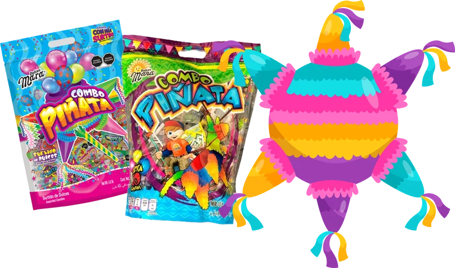 Combo piñata de dulces surtidos